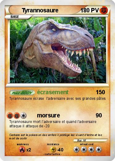 Pokemon Tyrannosaure