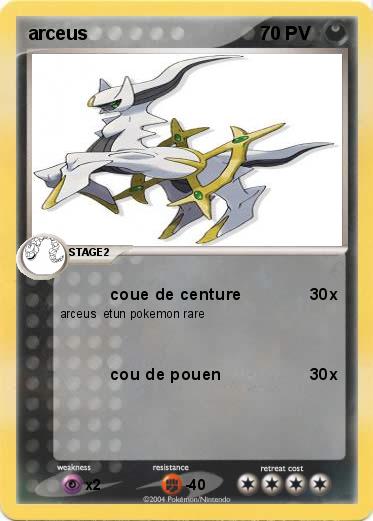 Pokemon arceus