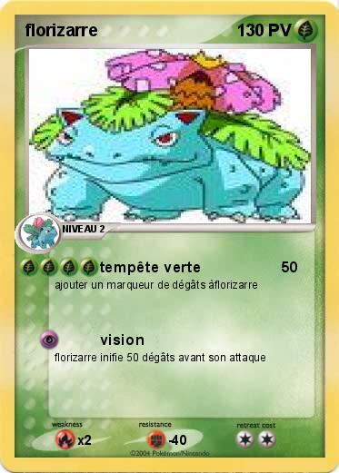 Pokemon florizarre
