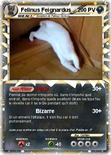 Pokemon Felinus Feignardus