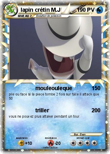 Pokemon lapin crétin M.J