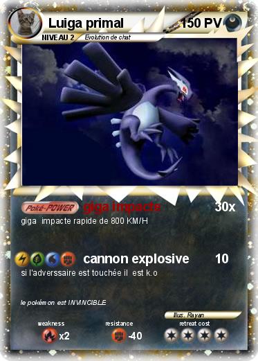 Pokemon Luiga primal