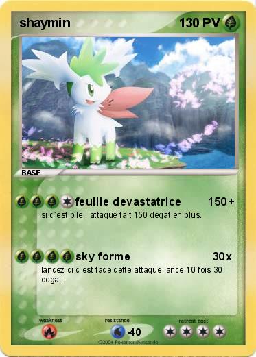 Pokemon shaymin