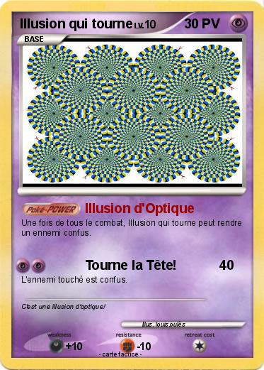 Pokemon Illusion qui tourne