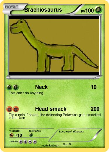 Pokemon Brachiosaurus
