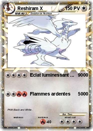 Pokemon Reshiram X