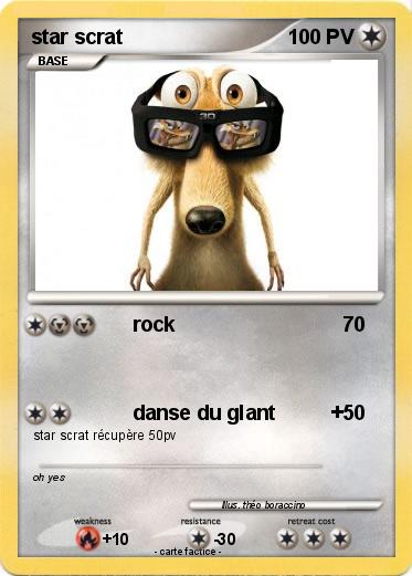 Pokemon star scrat