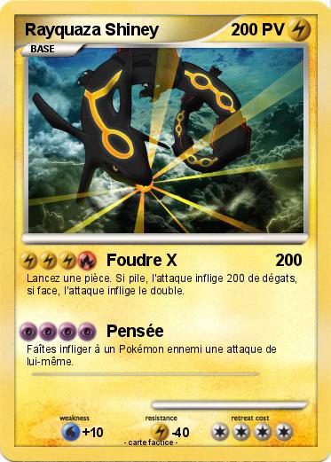 Pokemon Rayquaza Shiney