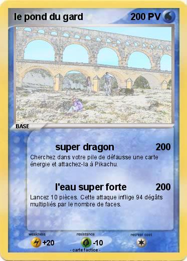 Pokemon le pond du gard