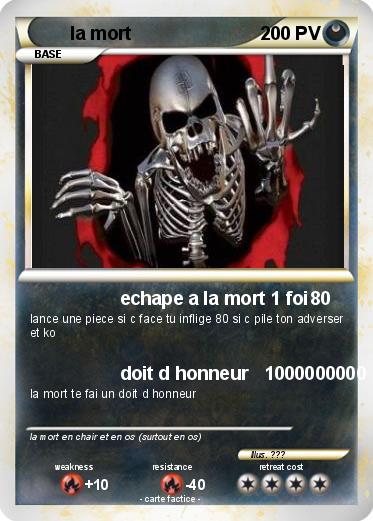 Pokemon la mort