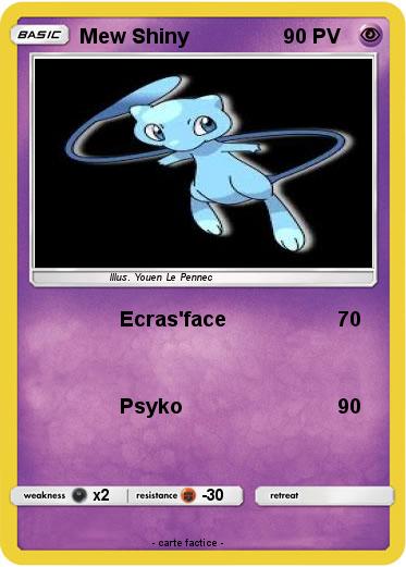 Pokemon Mew Shiny