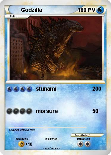 Pokemon Godzilla