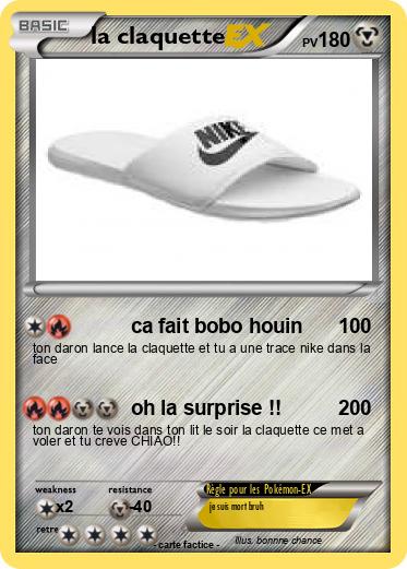 Pokemon la claquette