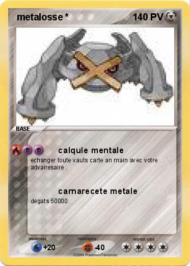 Pokemon  metalosse *