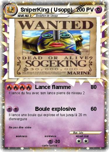 Pokemon SniperKing ( Usopp)