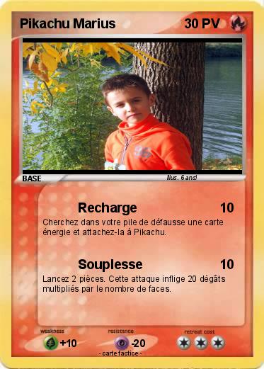 Pokemon Pikachu Marius