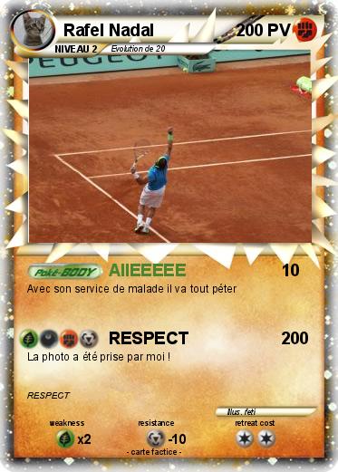 Pokemon Rafel Nadal