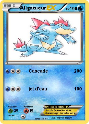 Pokemon Aligatueur