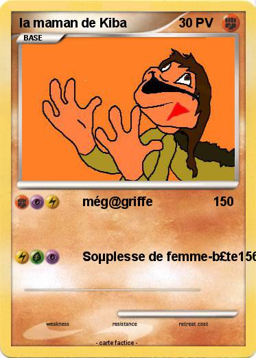 Pokemon la maman de Kiba
