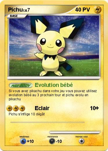Pokemon Pichu