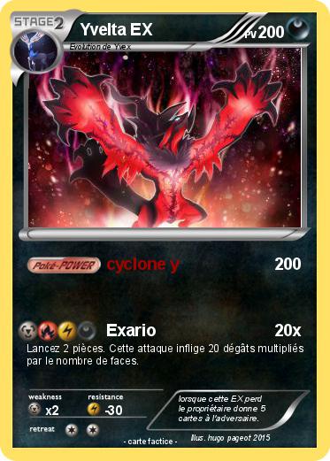 Pokemon Yvelta EX