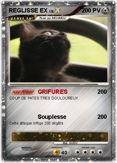 Pokemon REGLISSE EX