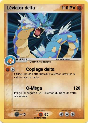 Pokemon Léviator delta