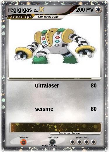 Pokemon regigigas
