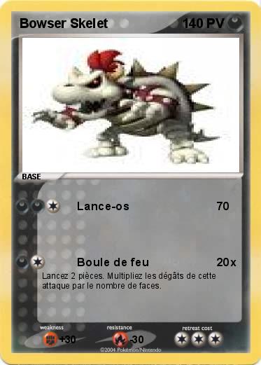 Pokemon Bowser Skelet