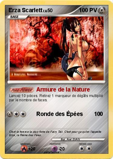 Pokemon Erza Scarlett