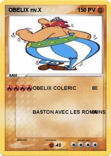 Pokemon OBELIX nv.X