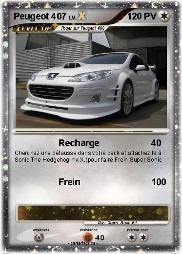 Pokemon Peugeot 407