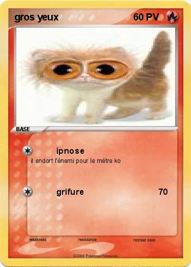 Pokemon gros yeux