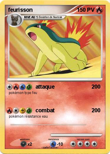Pokemon feurisson