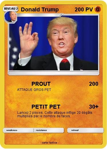 Pokemon Donald Trump