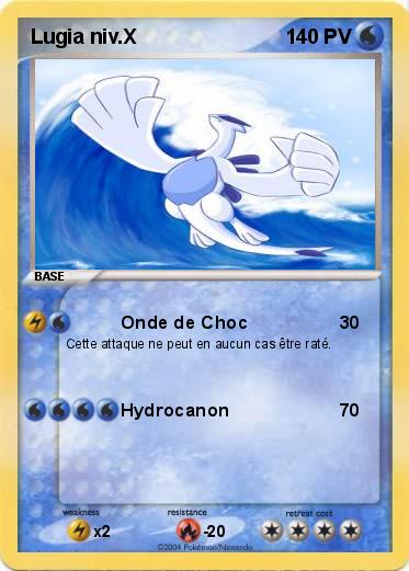 Pokemon Lugia niv.X