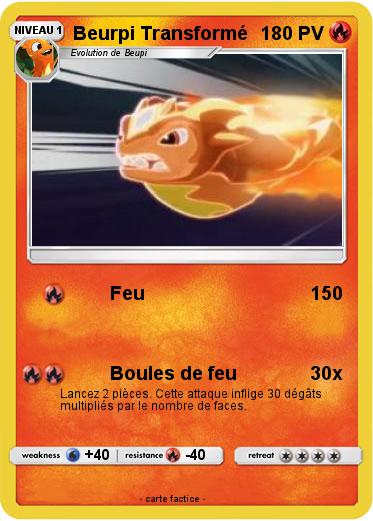 Pokemon Beurpi Transformé