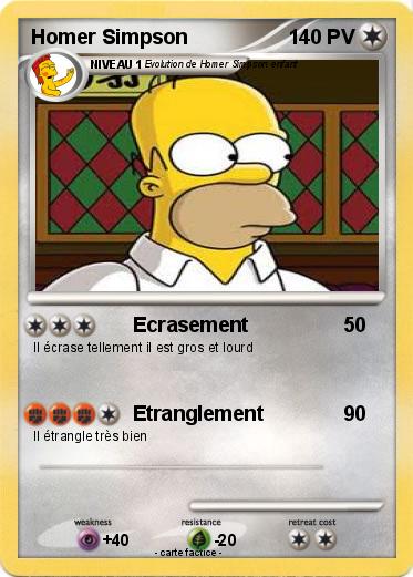 Pokemon Homer Simpson
