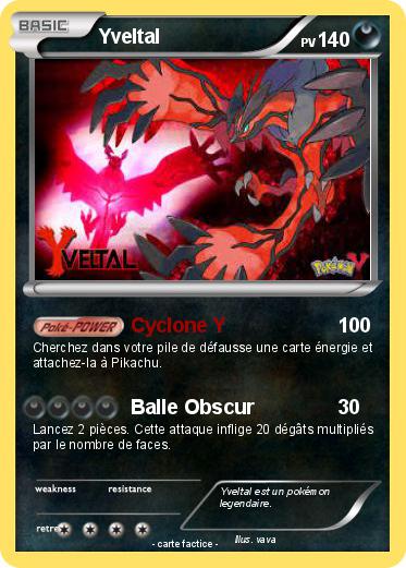 Pokemon Yveltal