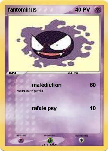 Pokemon fantominus