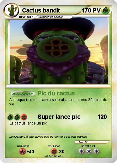 Pokemon Cactus bandit