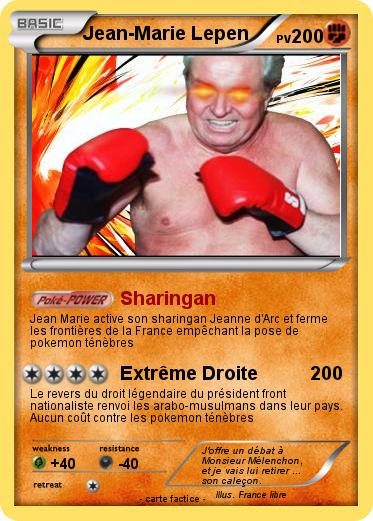 Pokemon Jean-Marie Lepen