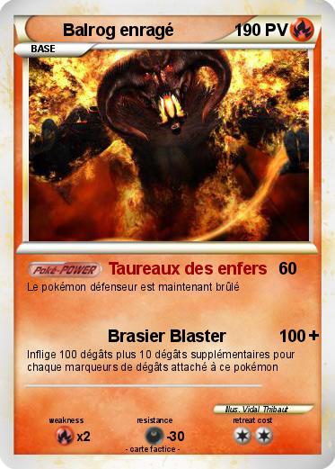 Pokemon Balrog enragé