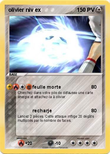 Pokemon olivier niv ex