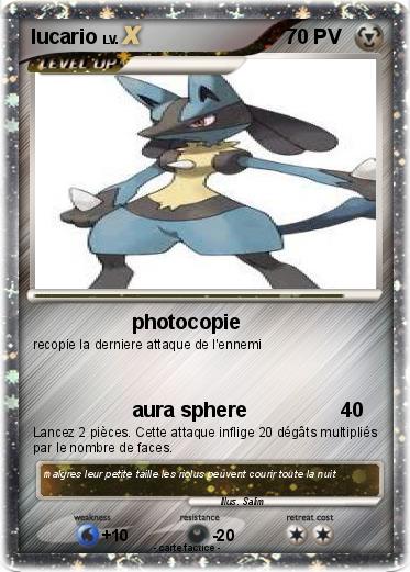 Pokemon lucario