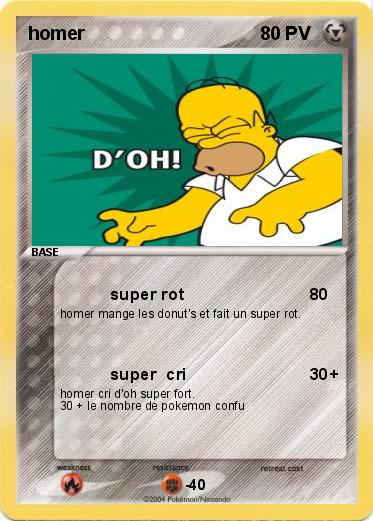 Pokemon homer