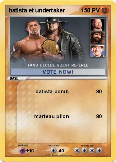 Pokemon batista et undertaker