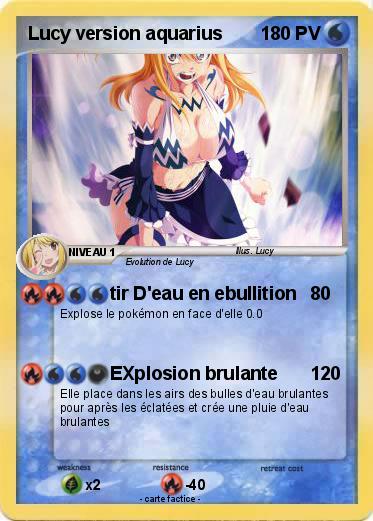Pokemon Lucy version aquarius