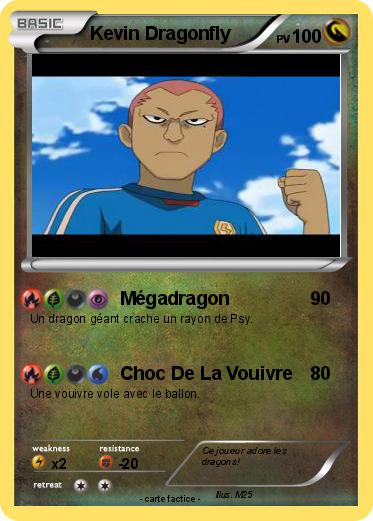 Pokemon Kevin Dragonfly