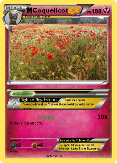 Pokemon Coquelicot